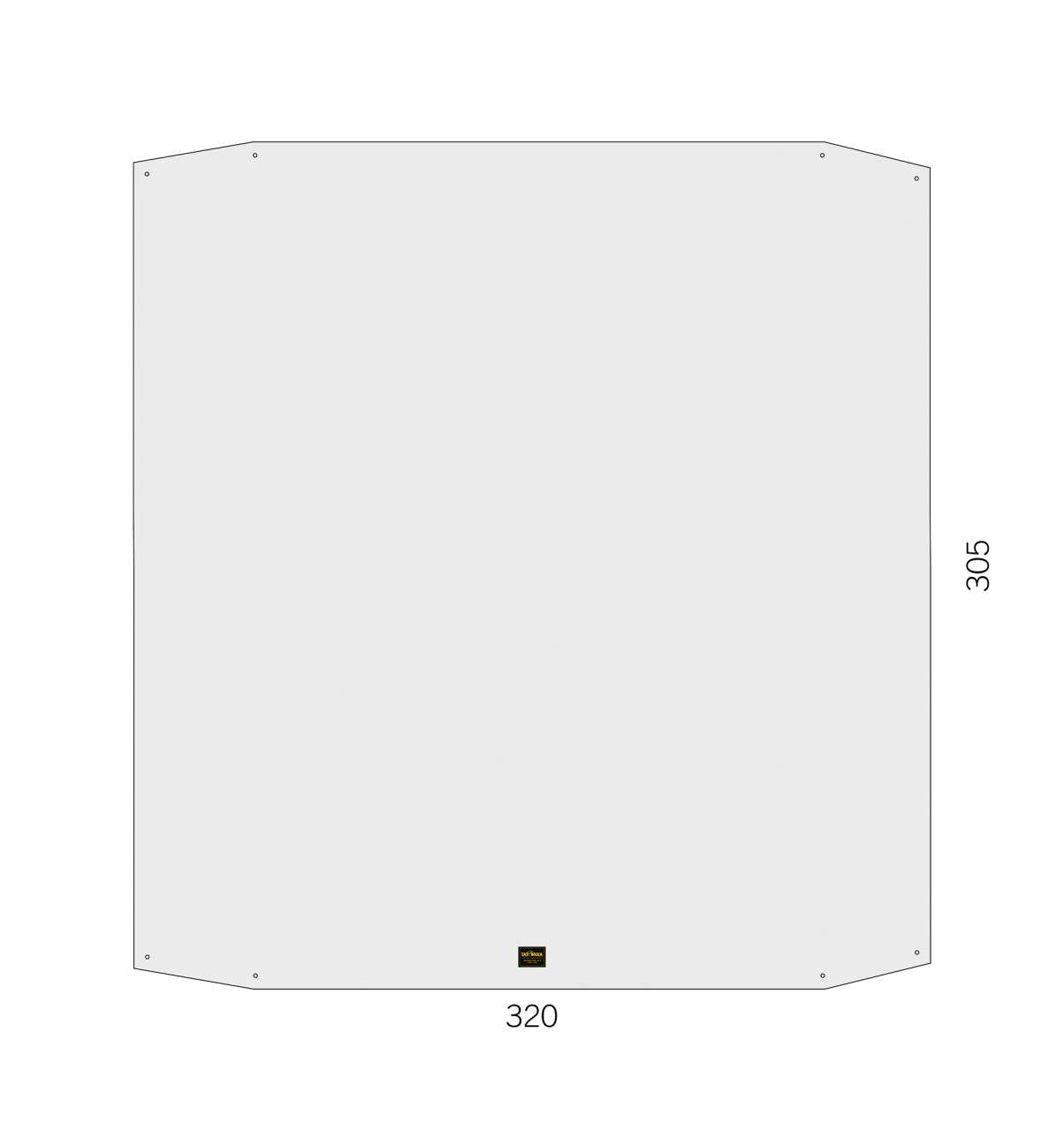 Tatonka Van Camp Floor Sheet Zelt-Bodenplane