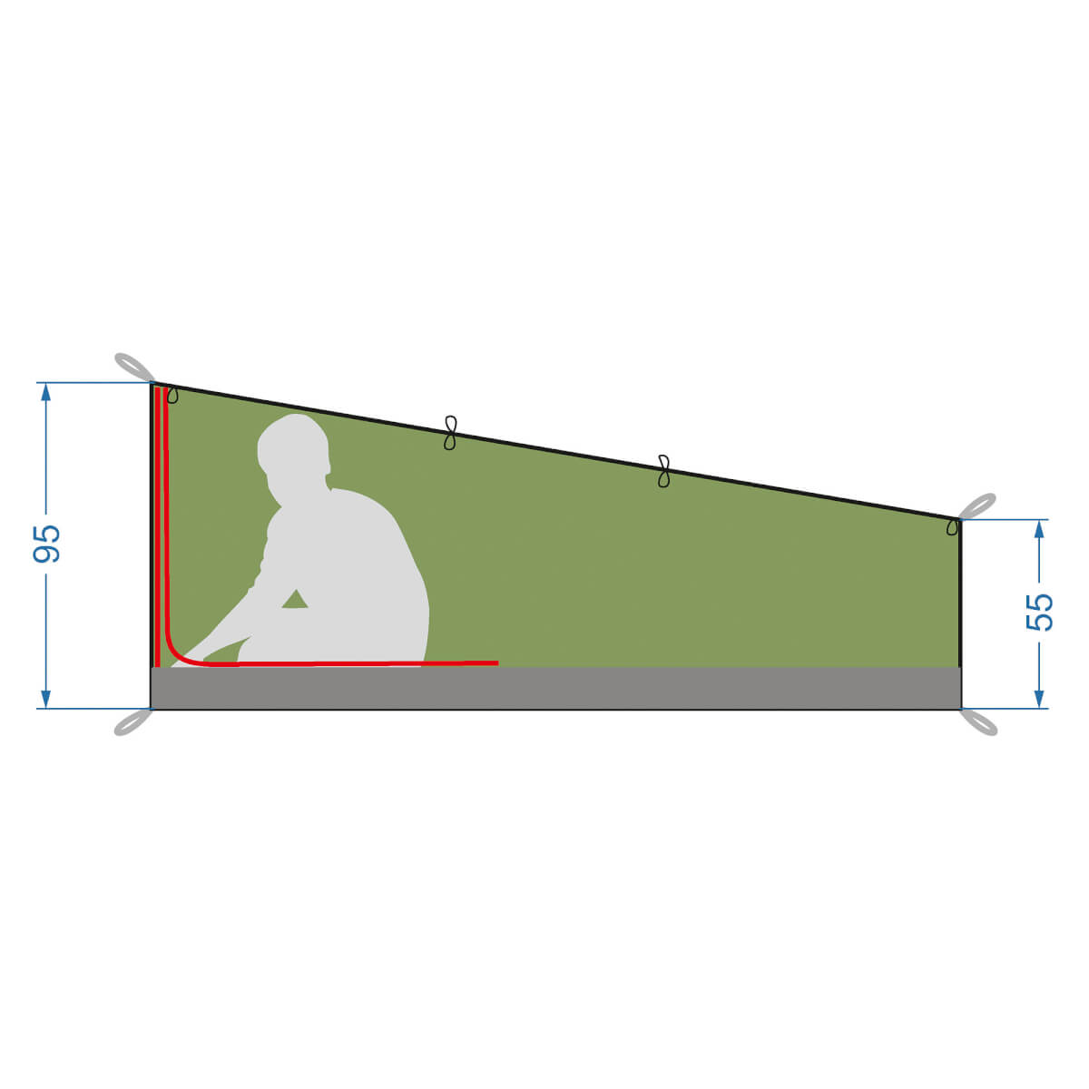 Tatonka Single Mesh Tent Moskitozelt
