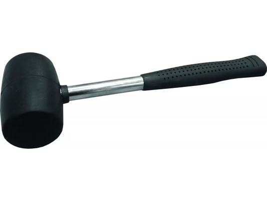 Heusser Gummihammer mit Stahlstiel