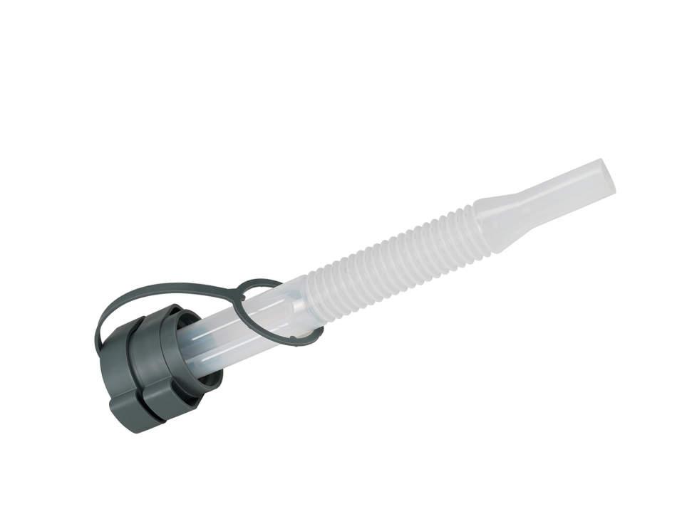 PRESSOL Flexibles Auslaufrohr mit Verschlusskappe