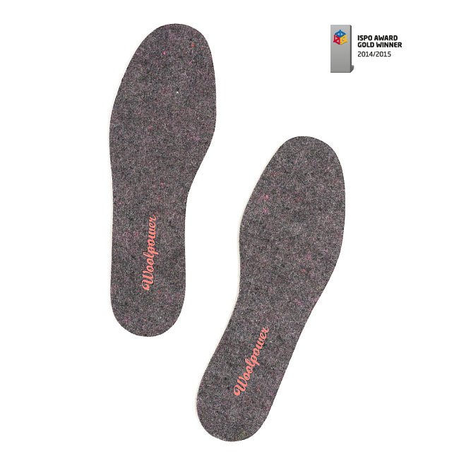 Filz Einlegesohle / Felt Insoles Recycle Grey - 36 - 37 Einlegesohle - Woolpower - Wildnissport
