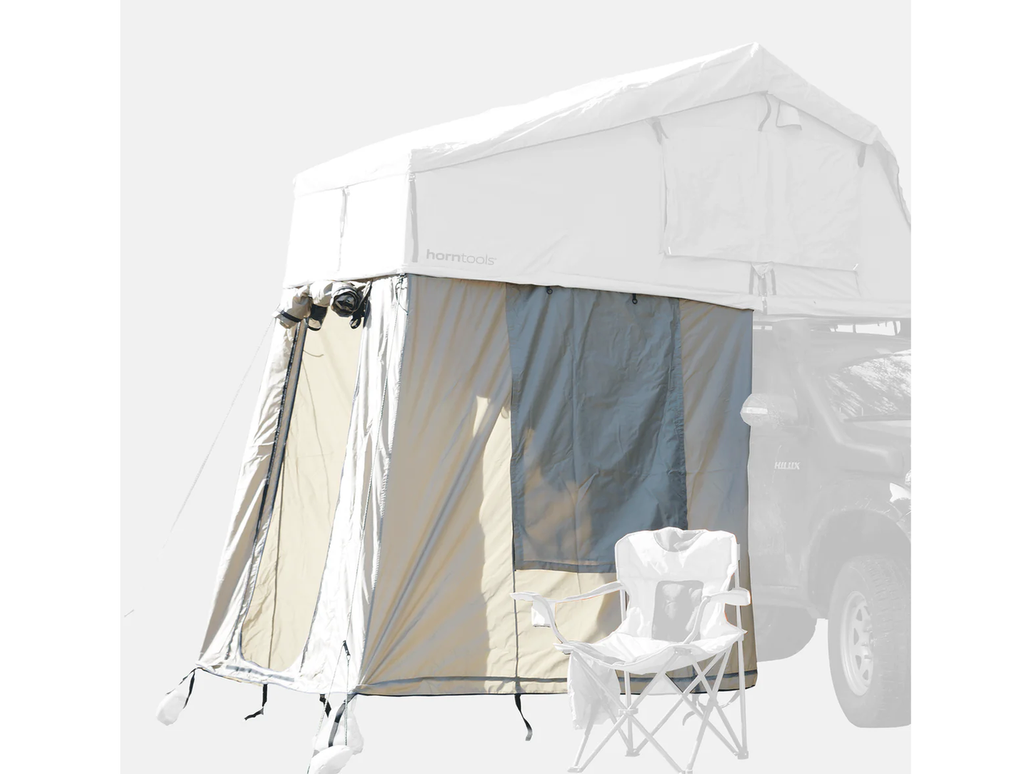 Horntools Vorzelt für Dachzelt Desert I