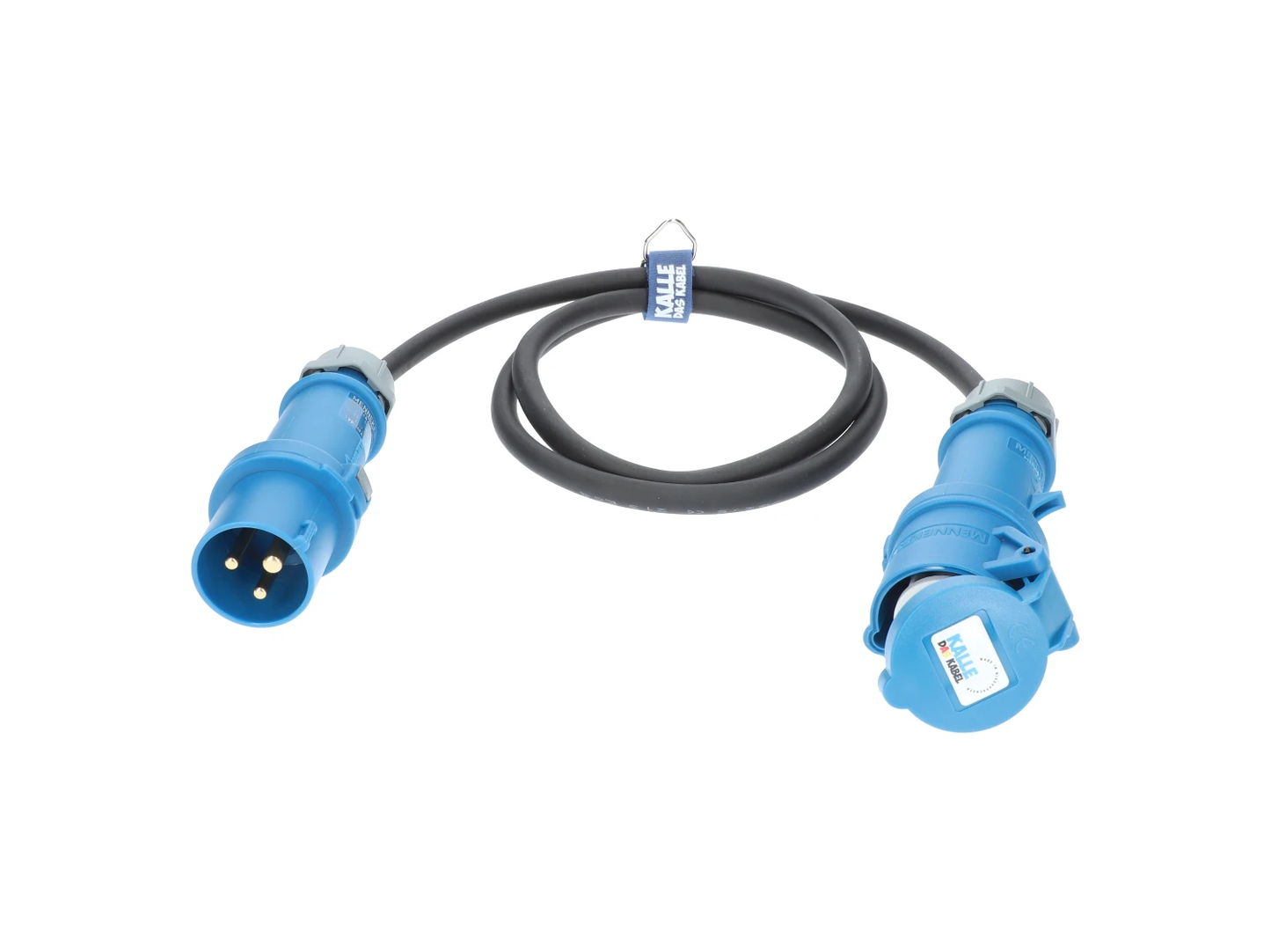 Kalle Das Kabel CEE Verlängerung Blue 2 2,5mm 1,5m
