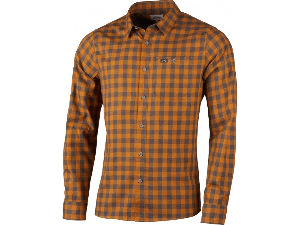 Lundhags Ekren LS Shirt Dark Gold Größe L - Camping - Sale.com - Wildnissport