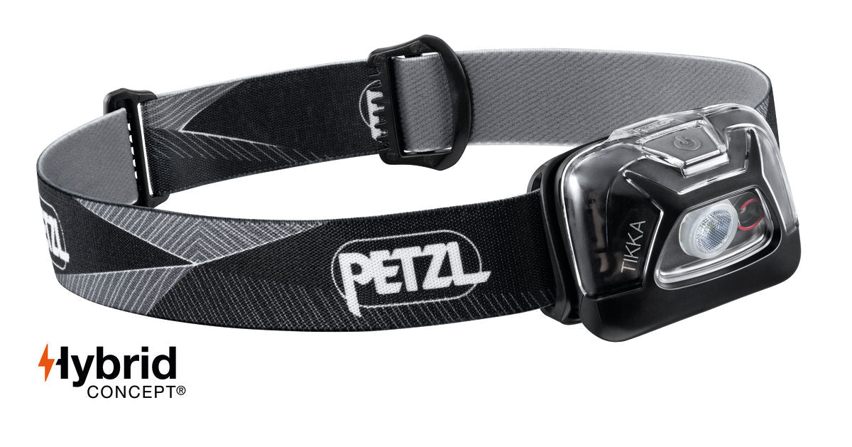 Petzl Tikka 300 Lumen Schwarz Stirnlampe - Petzl - Wildnissport