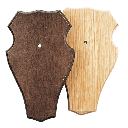 Trophäenschild Rehbock 18x11cm 5 Stück Hell - Fritzmann - Wildnissport