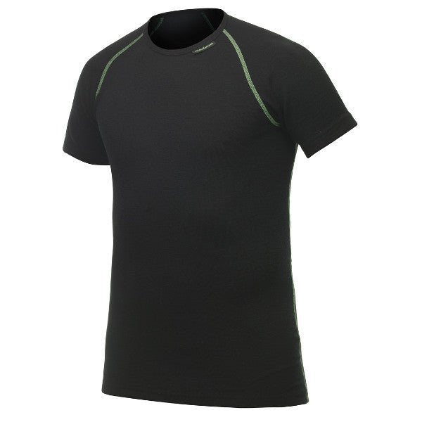 Unterhemd T-Shirt Lite Black S Unterhemd - Woolpower - Wildnissport