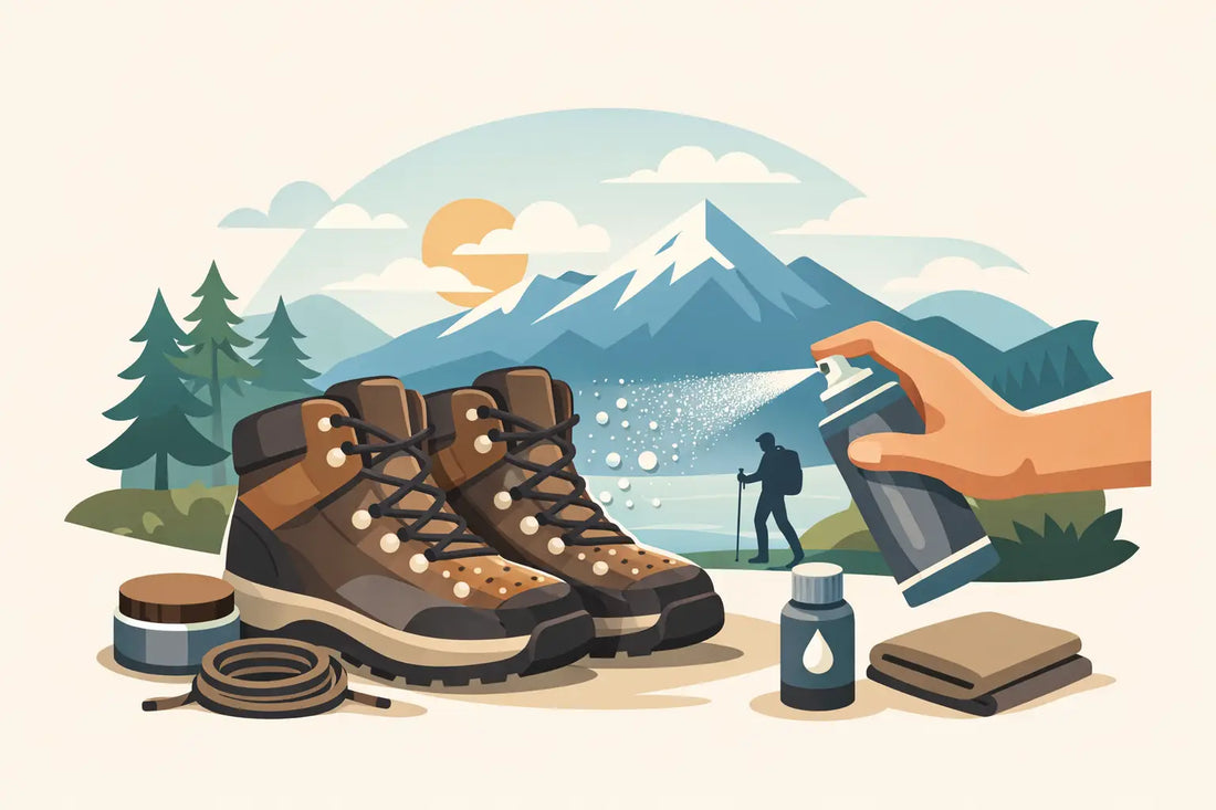 Wanderschuhe vor der Tour imprägnieren