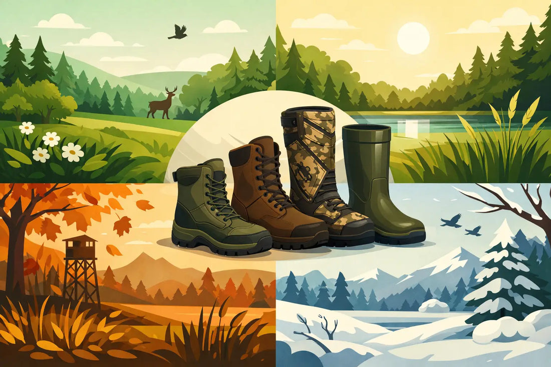 Jagdstiefel passend zur Saison richtig wählen