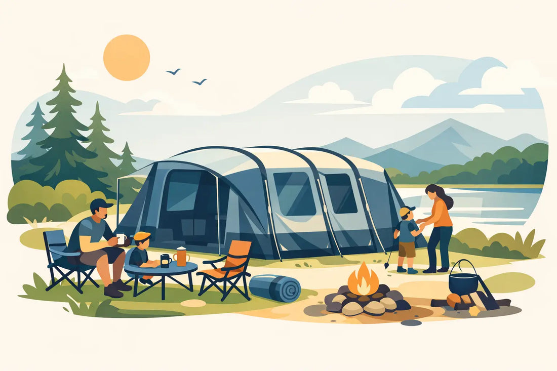 Outwell Familienzelt Review für echte Campingtage