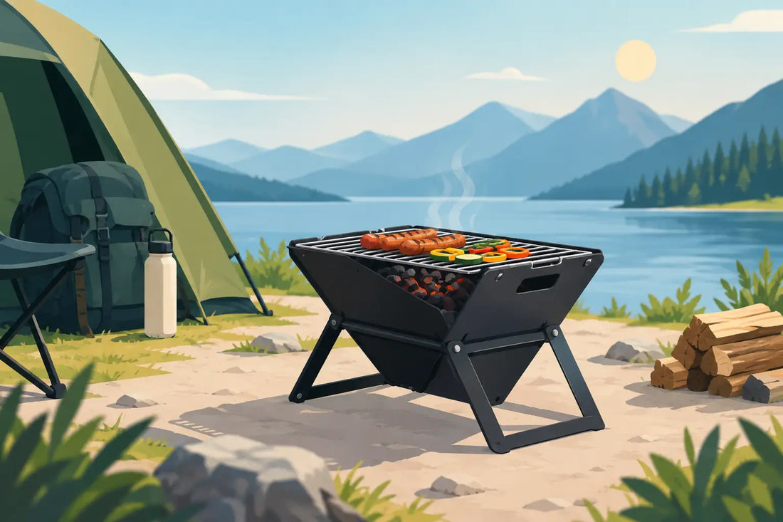 Faltgrill Test fürs Camping richtig einordnen