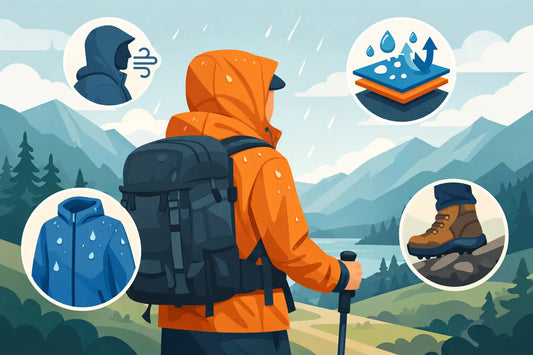 Regenjacke für Trekking wählen - worauf achten?