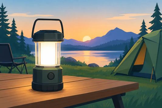 Campinglaterne im Test für den Zeltplatz - Wildnissport