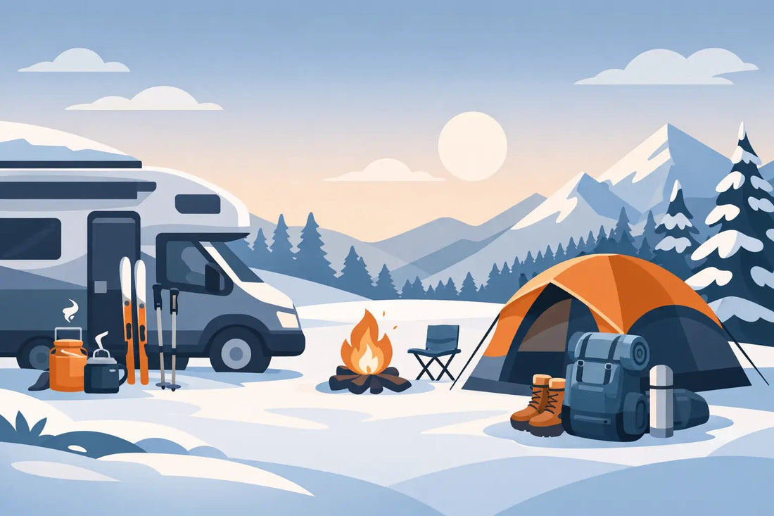 Erfahrungen mit Wintercamping-Ausrüstung - Wildnissport