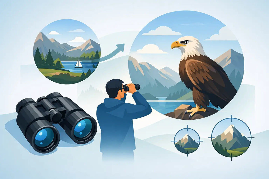 Fernglas-Vergrößerung richtig verstehen - Wildnissport