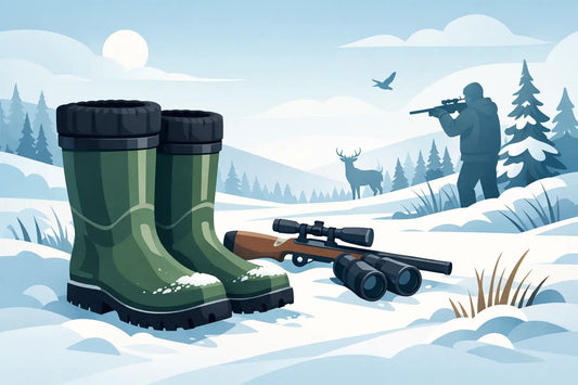 Gummistiefel Jagd Winter gefüttert kaufen - Wildnissport