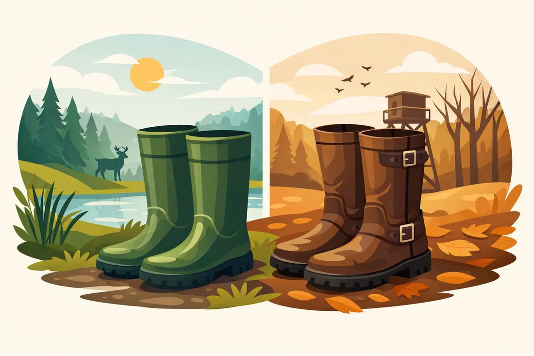 Gummistiefel oder Lederstiefel im Revier? - Wildnissport