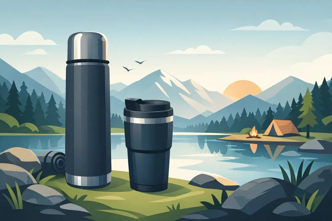 Isolierflasche oder Thermobecher outdoor? - Wildnissport
