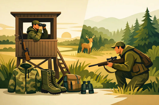 Jagdbekleidung Herren für Ansitz und Pirsch - Wildnissport
