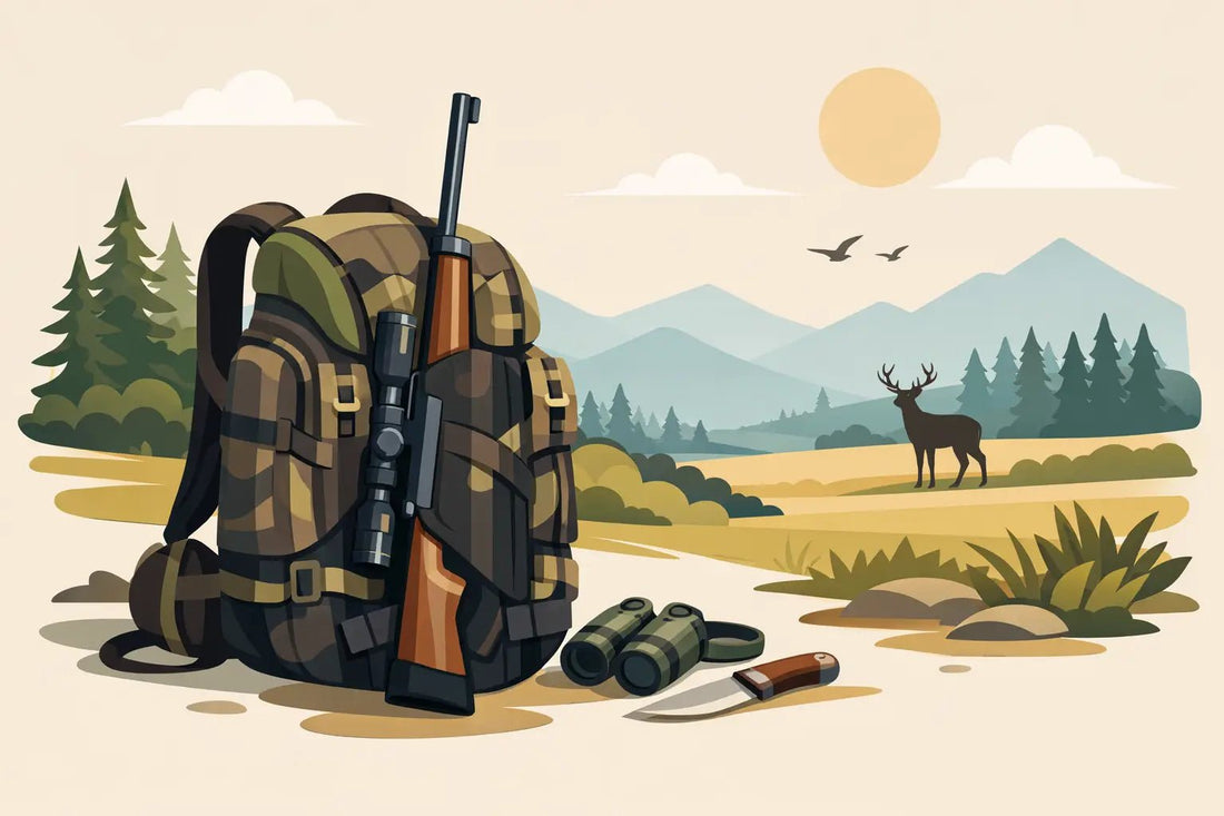 Jagdrucksack mit Gewehrhalterung kaufen - Wildnissport
