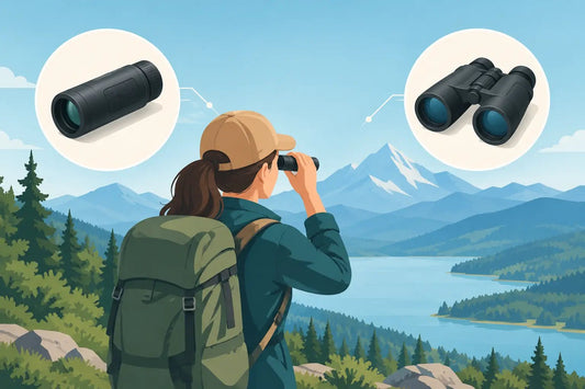 Monokular oder Fernglas zum Wandern wählen? - Wildnissport