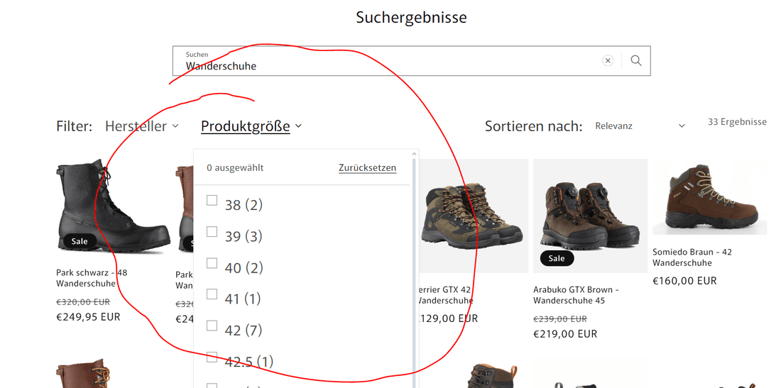 Neuer Shop - täglich werden es mehr Artikel. - Wildnissport