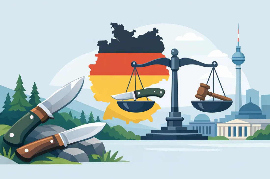 Outdoor-Messer-Gesetz in Deutschland erklärt - Wildnissport