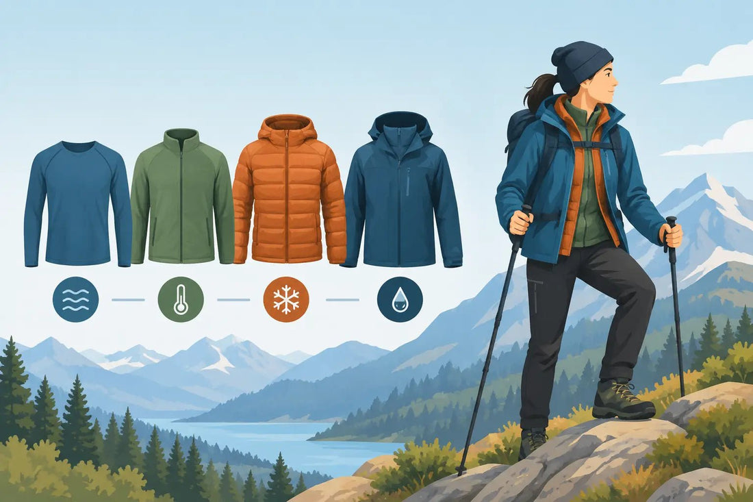 Outdoorbekleidung richtig schichten im Gelände - Wildnissport