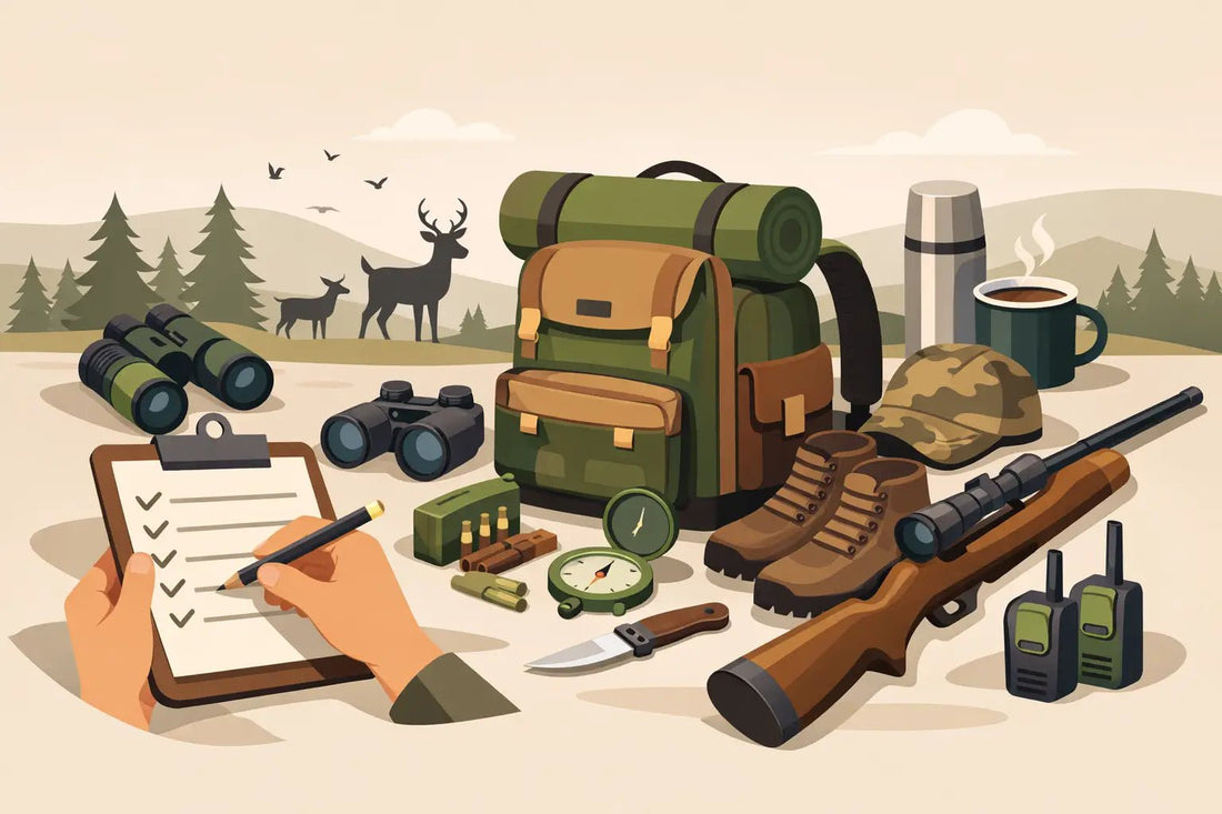 Packliste fürs Jagdwochenende zusammenstellen - Wildnissport