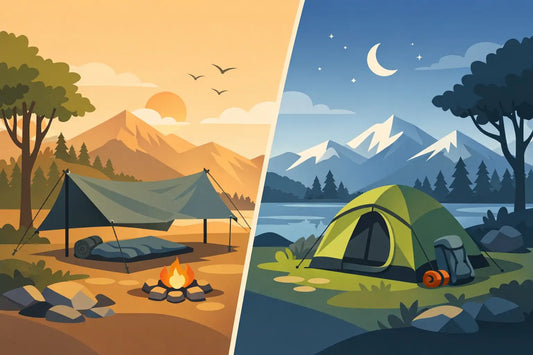 Tarp vs Zelt beim Trekking: Was passt? - Wildnissport