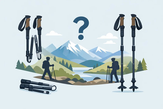 Trekkingstöcke faltbar oder teleskopisch? - Wildnissport