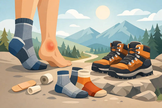 Welche Socken gegen Blasen beim Wandern helfen - Wildnissport