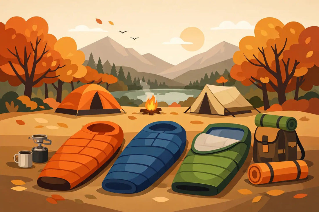 Welcher Schlafsack fürs Herbstcamping passt? - Wildnissport