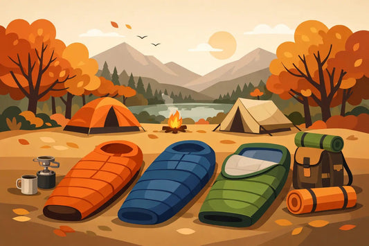 Welcher Schlafsack fürs Herbstcamping passt? - Wildnissport