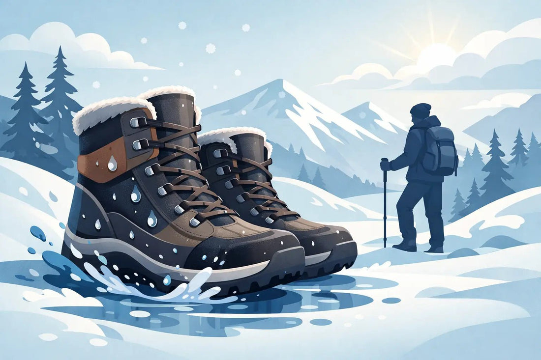 Winterschuhe wasserdicht Herren Outdoor richtig wählen - Wildnissport