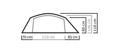 Salewa Sierra Leone III Kuppelzelt