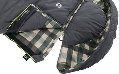 Outwell Camper Schlafsack, grau, Einheitsgröße links