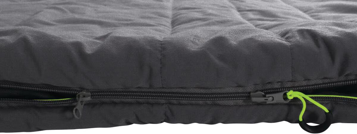 Outwell Camper Schlafsack, grau, Einheitsgröße links