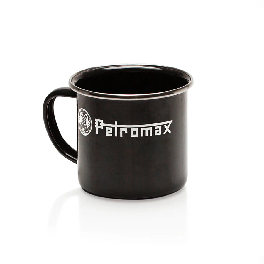 Petromax Emaille-Becher, schwarz, ca. 300 ml