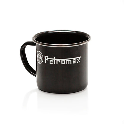 Petromax Emaille-Becher, schwarz, ca. 300 ml