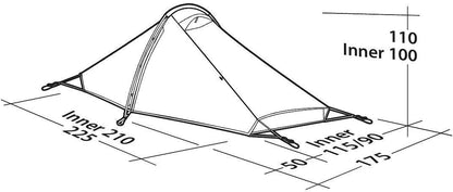 Robens Starlight 2-Personen Zelt