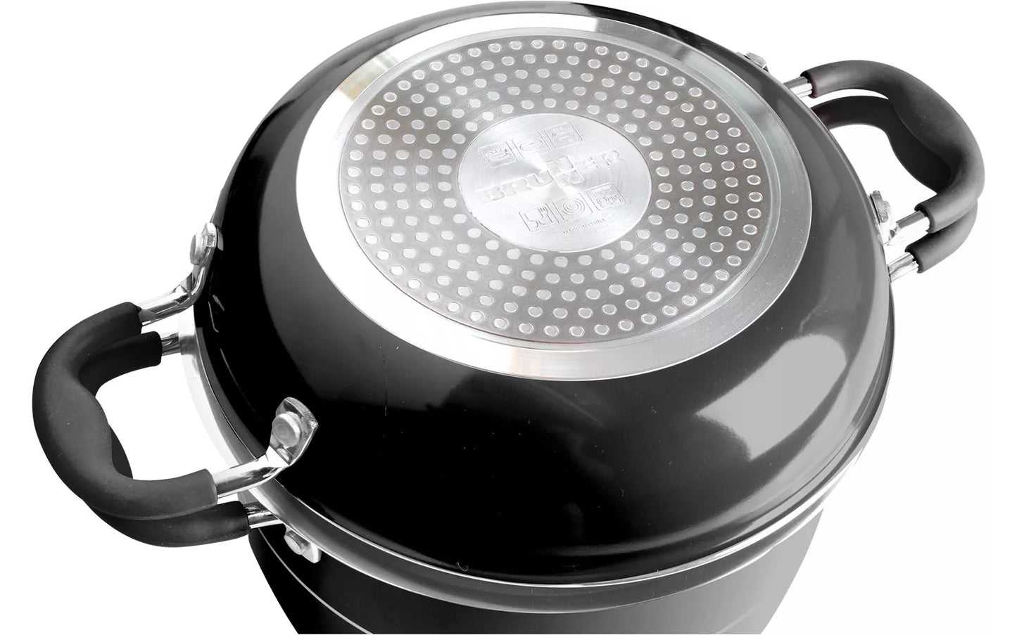 Brunner Pirate NG Topfset Aluminium mit Vacublock 9-teilig Ø 22 cm