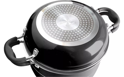 Brunner Pirate NG Topfset Aluminium mit Vacublock 9-teilig Ø 22 cm