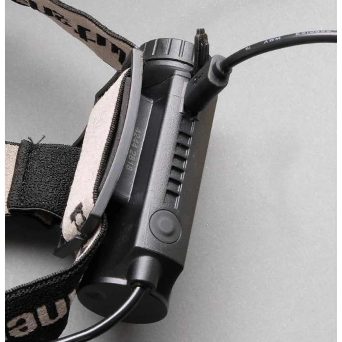 Brennenstuhl Akku LED Kopflampe LuxPremium/Stirnlampe LED mit austauschbarem Akku und Rotlicht schwarz