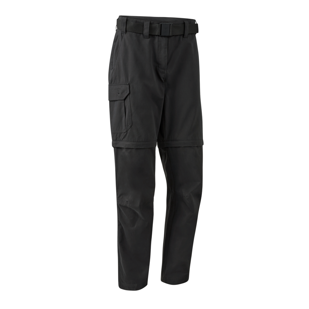 Deerhunter Lady Slogen Gr. 38 Zip-Off-Hose schwarz