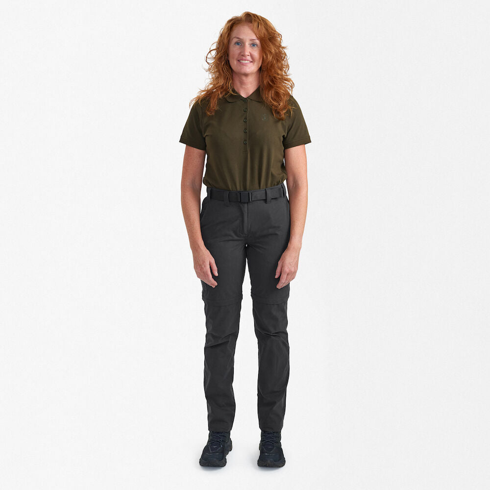 Deerhunter Lady Slogen Gr. 38 Zip-Off-Hose schwarz