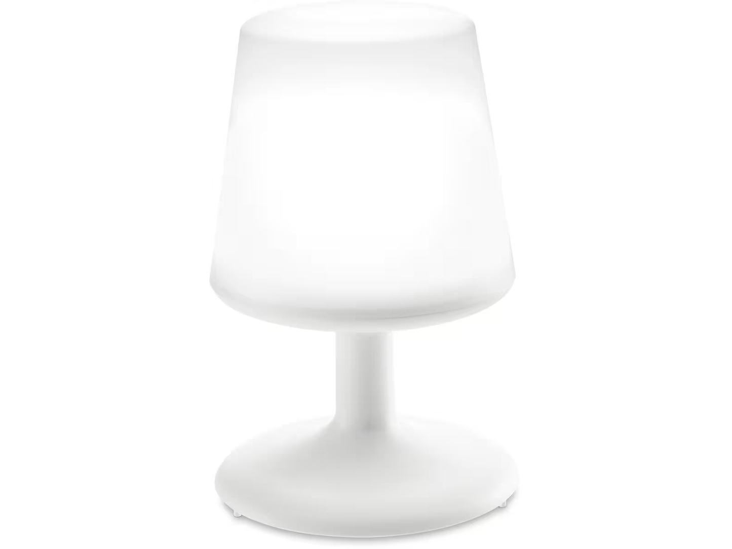 Koziol Light to Go Organic Tischleuchte, weiß