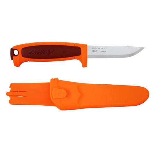 Arbeitsmesser Basic 511 Red/High-Vis Carbonstahl