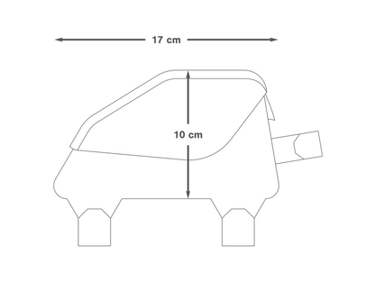 Apidura Top Tube Pack (0,7L) - Apidura - Wildnissport