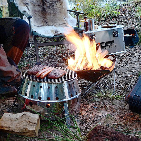 Atago Holz und Kohle Grill - Petromax - Wildnissport